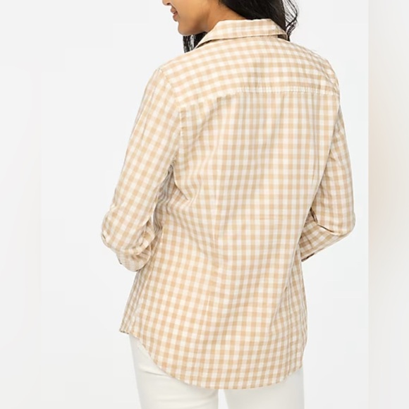 J. Crew Women’s Lightweight Cotton-Blend Shirt In Signature Fit BT991 Sz XL NWT - Picture 4 of 5